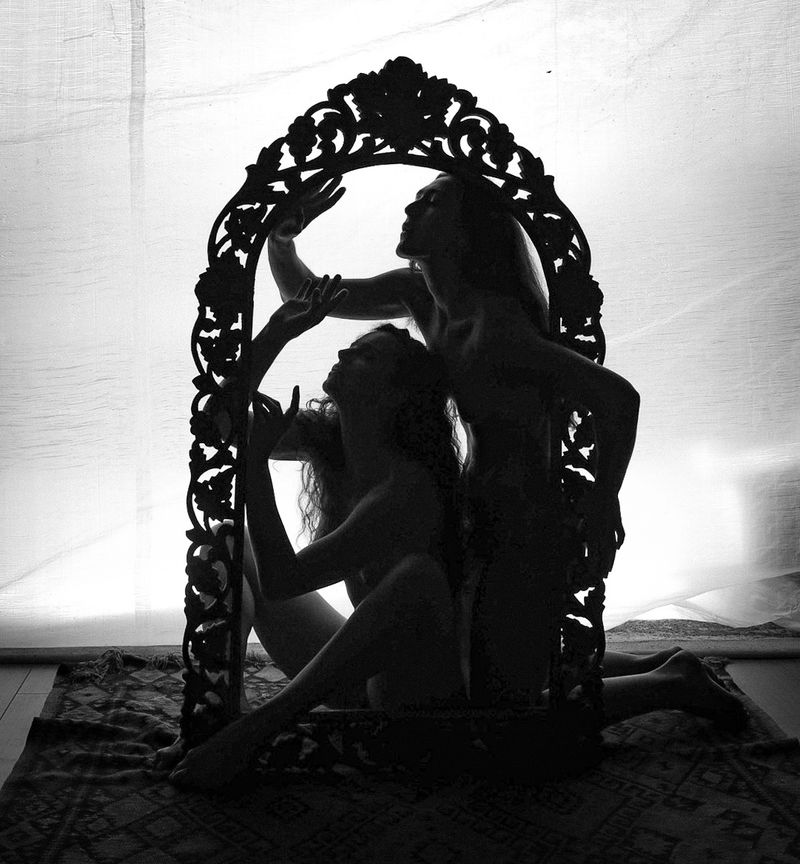© Lior Allay - Breaking Binary: Is Beauty All Boxes? - Subject: Self-portrait in duo straight cis-het female & a queer (me) - Montreal, QB