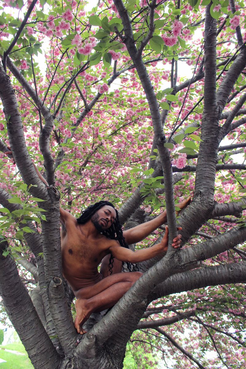 © Lior Allay - Breaking Binary: Blossom - Subject: Tahj, mtf trans femme poc - Aston, PA