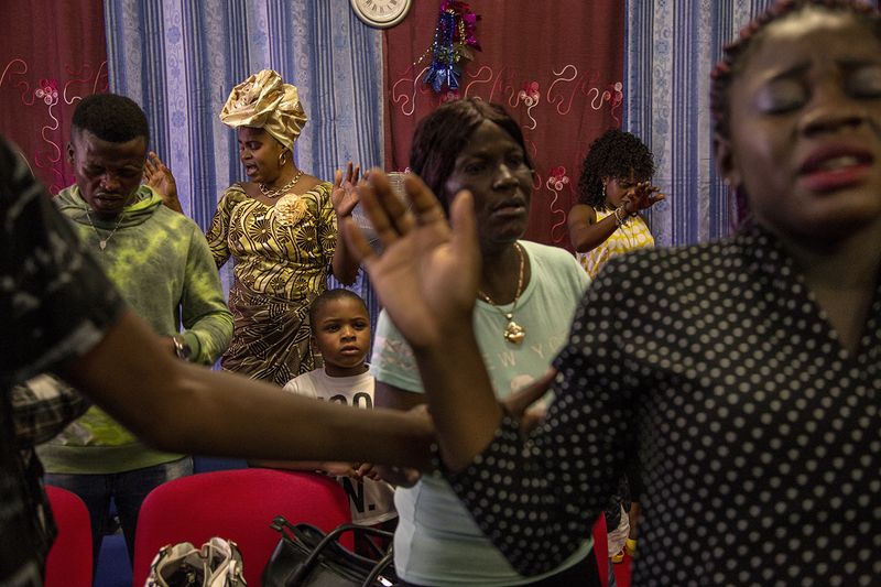 © Alessio Paduano - Image from the Contemporary slavery: the lost daughters of Nigeria photography project