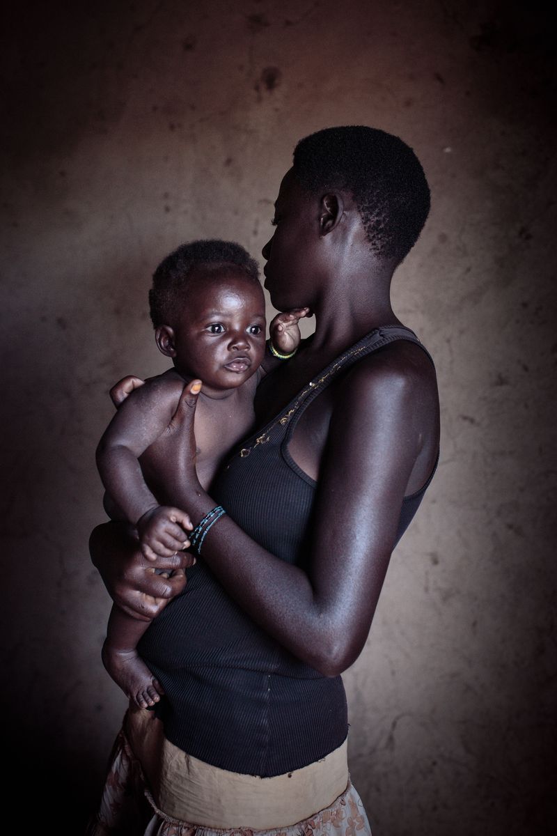 © Carol Allen Storey - Image from the Out of the Shadows  Shamed teen mothers photography project