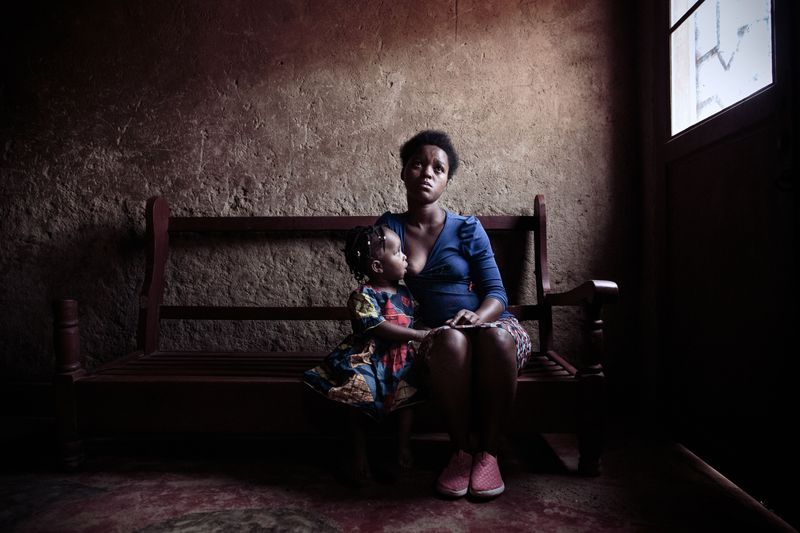© Carol Allen Storey - Image from the Out of the Shadows  Shamed teen mothers photography project