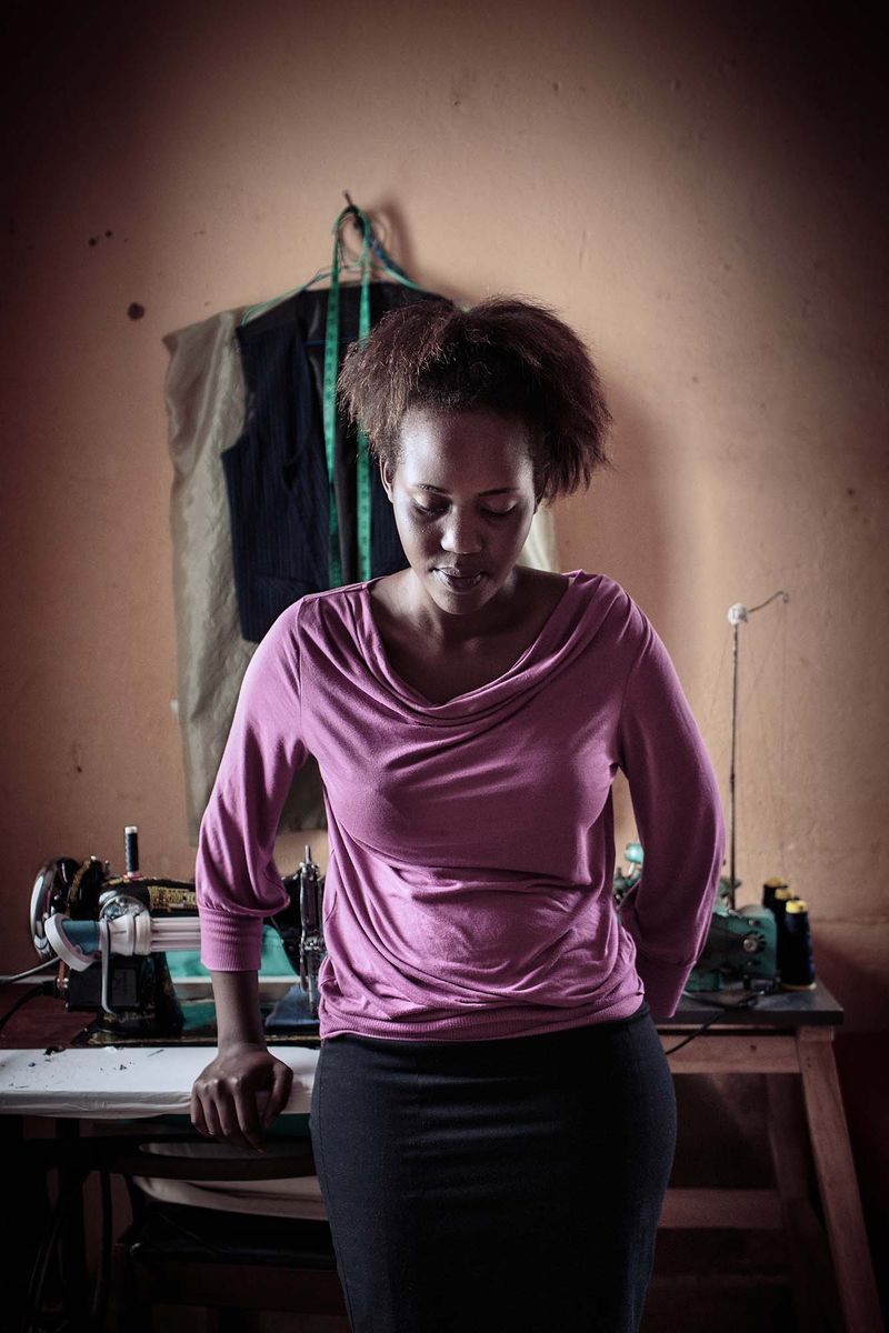 © Carol Allen Storey - Image from the OUT OF THE SHADOWS - shamed teen mothers photography project