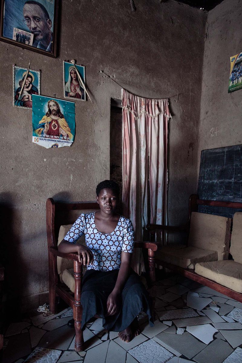 © Carol Allen Storey - Image from the OUT OF THE SHADOWS - shamed teen mothers photography project