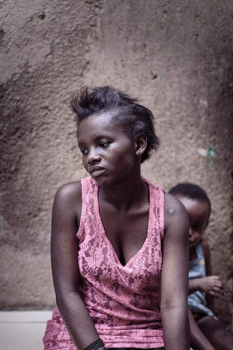 © Carol Allen Storey - Image from the OUT OF THE SHADOWS - shamed teen mothers photography project