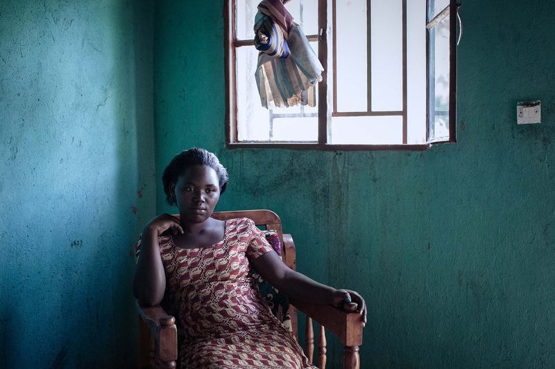 © Carol Allen Storey - Image from the OUT OF THE SHADOWS - shamed teen mothers photography project