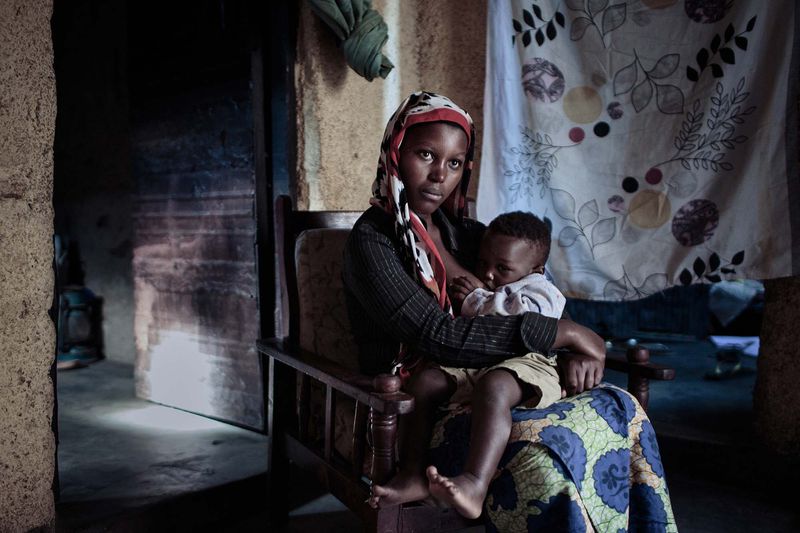 © Carol Allen Storey - Image from the OUT OF THE SHADOWS - shamed teen mothers photography project