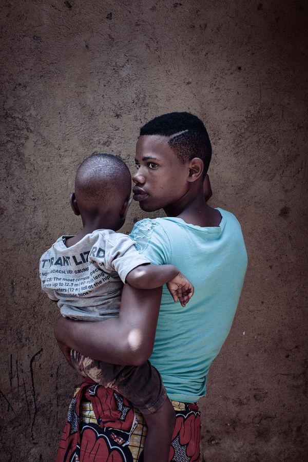 © Carol Allen Storey - Image from the OUT OF THE SHADOWS - shamed teen mothers photography project