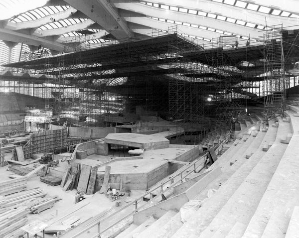 © Clara Lacasse - Construction Site, Montreal Biodome archives