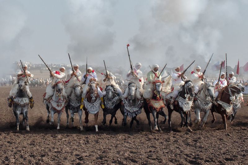 © Mehdi Maciej Benembarek - Image from the Tbourida in Morocco photography project
