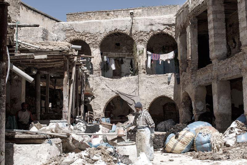 © Mehdi Maciej Benembarek - Image from the The ancient tanneries of fes, Morocco photography project