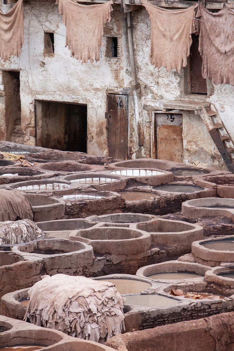 © Mehdi Maciej Benembarek - Image from the The ancient tanneries of fes, Morocco photography project