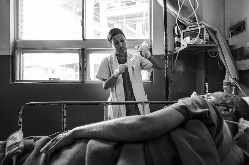 © Marco Sacco - Image from the Air Pollution, Kathmandu photography project