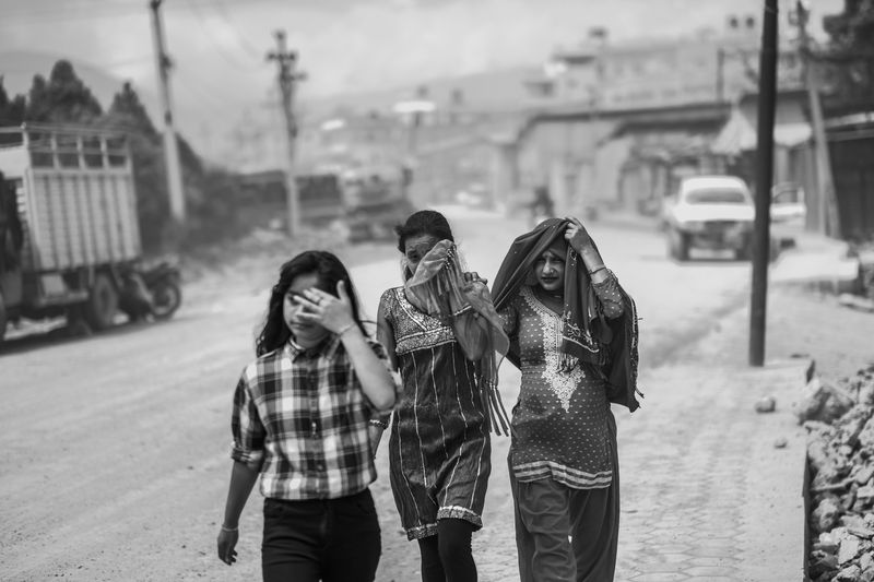 © Marco Sacco - Image from the Air Pollution, Kathmandu photography project