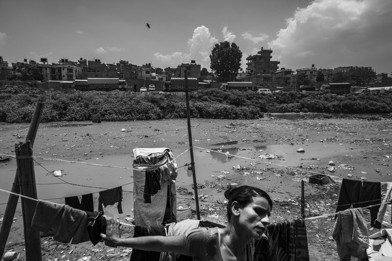 © Marco Sacco - Image from the Air Pollution, Kathmandu photography project