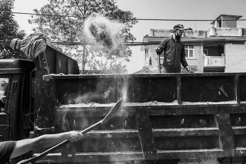 © Marco Sacco - Image from the Air Pollution, Kathmandu photography project