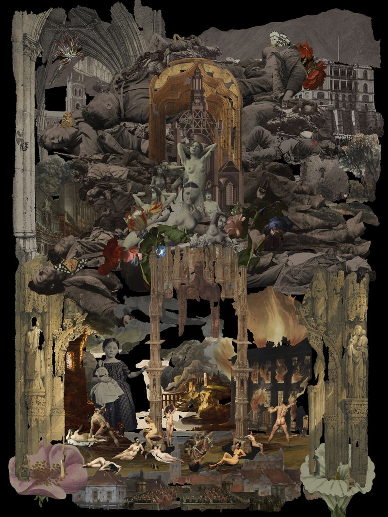 © Alnis Stakle - Work from series Mellow Apocalypse, Archival pigment ink print on rag paper. Size 90x120cm