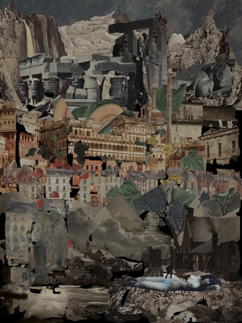 © Alnis Stakle - Work from series Mellow Apocalypse, Archival pigment ink print on rag paper. Size 90x120cm
