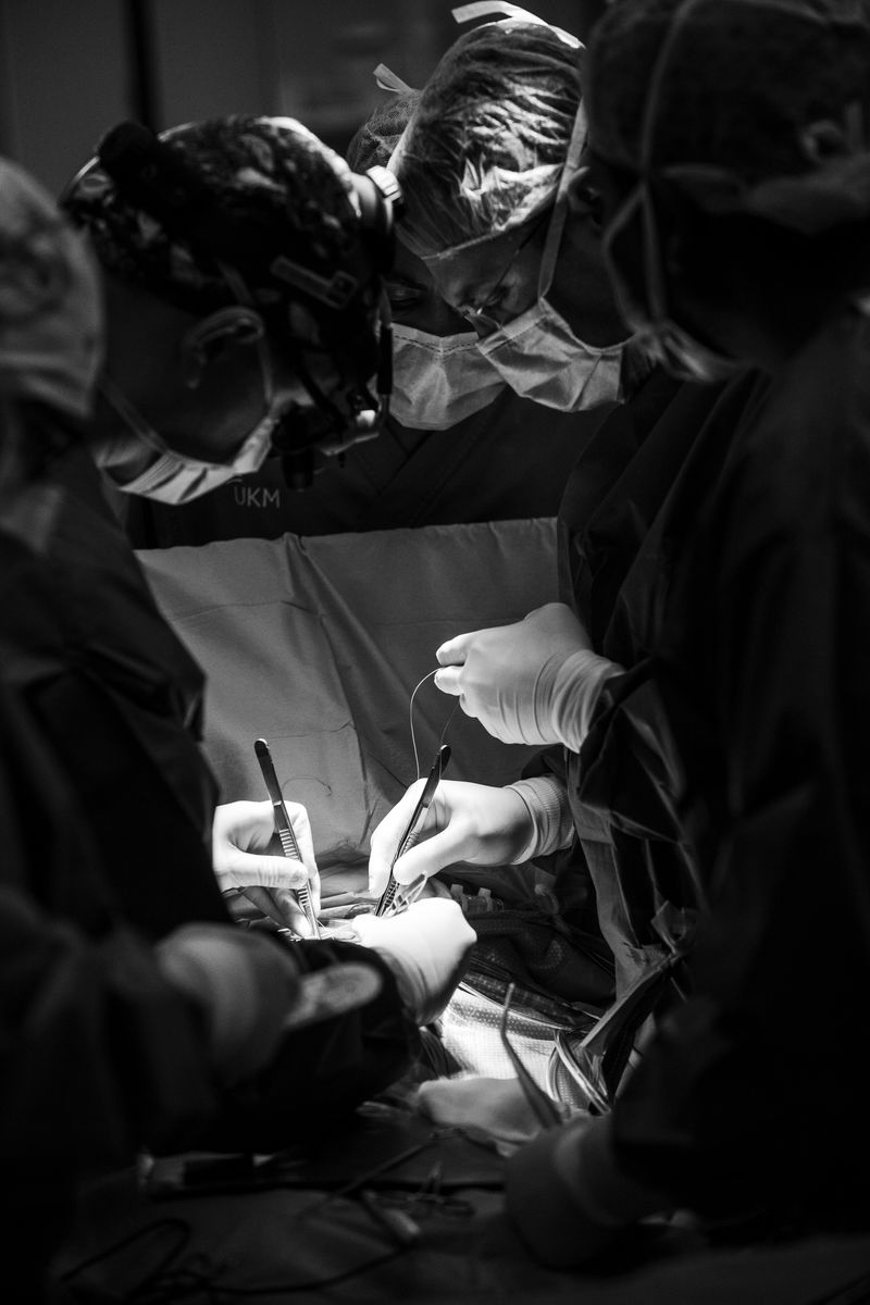© Carlo Perazzolo - Open heart surgery intervention operation
