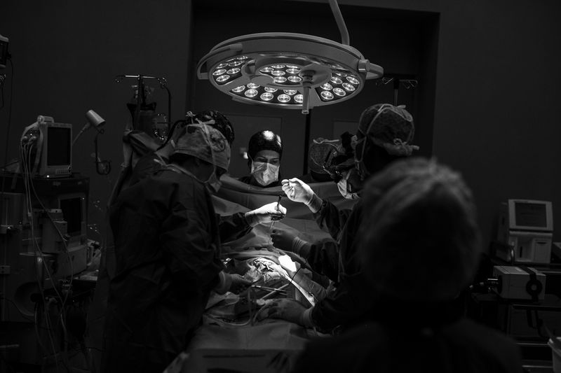 © Carlo Perazzolo - Open heart surgery intervention operation