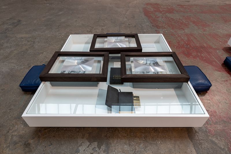 © jermaine francis - Gospel in Racial Time part 1. original  installation at Peckham 24