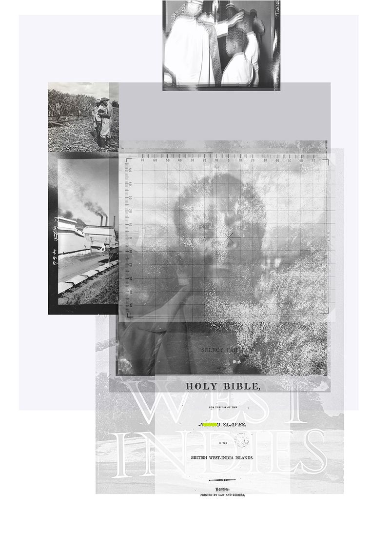 © jermaine francis - Gospel in Racial Time Part 1. images to be shown on light boxes as transparencies