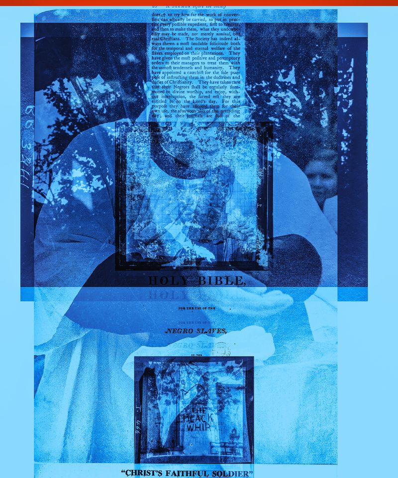 © jermaine francis - Gospel in Racial Time Part 1. images to be shown on light boxes as transparencies