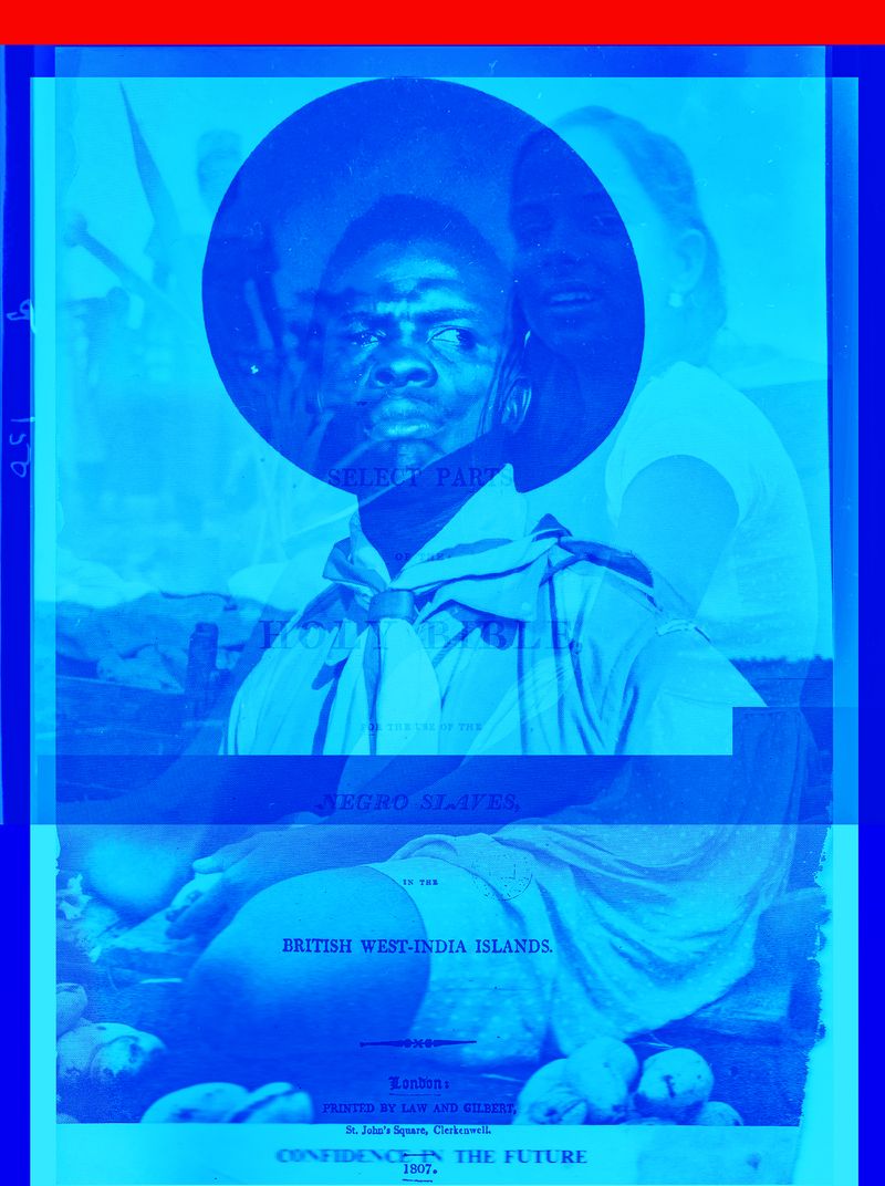 © jermaine francis - Gospel in Racial Time Part 1. images to be shown on light boxes as transparencies