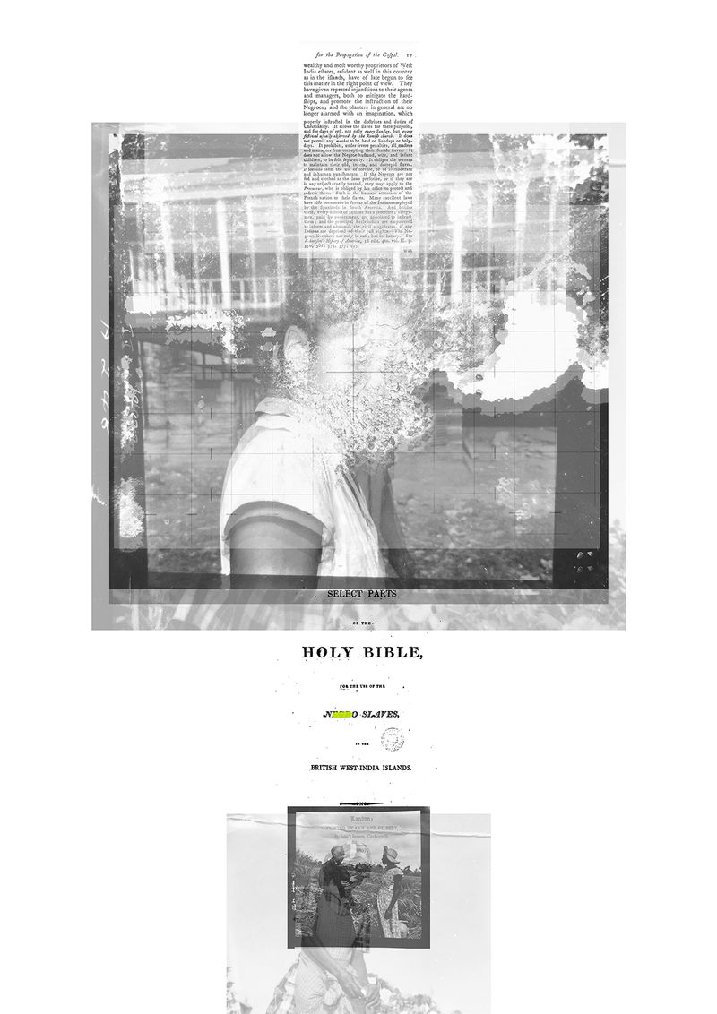 © jermaine francis - Gospel in Racial Time Part 1. images to be shown on light boxes as transparencies