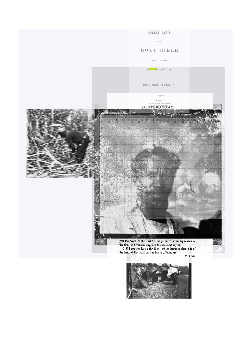 © jermaine francis - Gospel in Racial Time Part 1. images to be shown on light boxes as transparencies