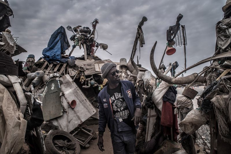 © Jean-Baptiste Joire - Alioune Samb - Plastic artist