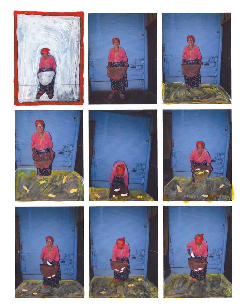 © Chingrimi Shimray - Demonstration of How the Fish net is used. Marou, India (August 2021)