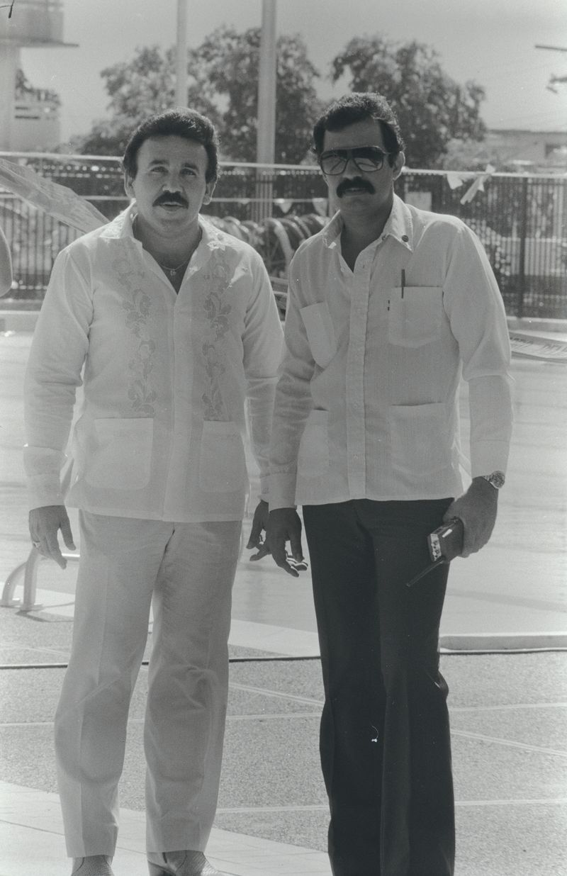 © Christopher Gregory-Rivera - An image from the Intelligence Division photographic archive of two police officers.