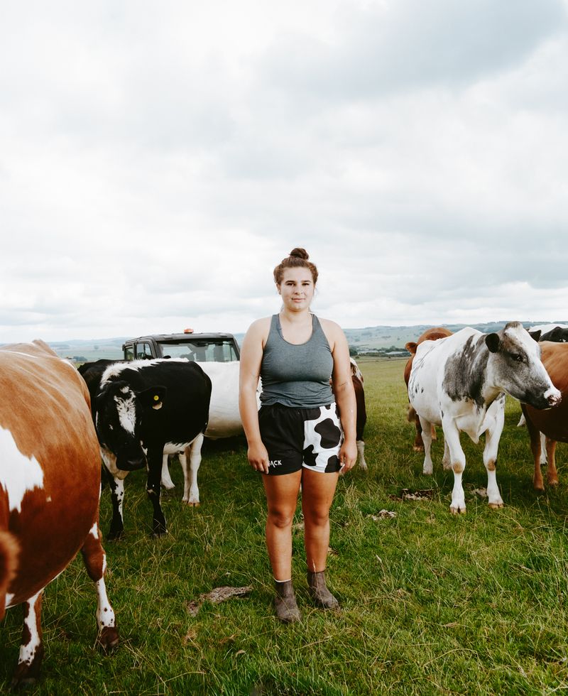 © Kathryn Wood - Meg Mycock, farmer.