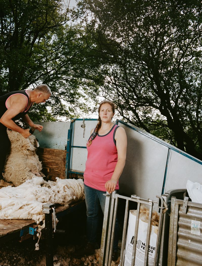 © Kathryn Wood - Rebecca Wood, farmer.