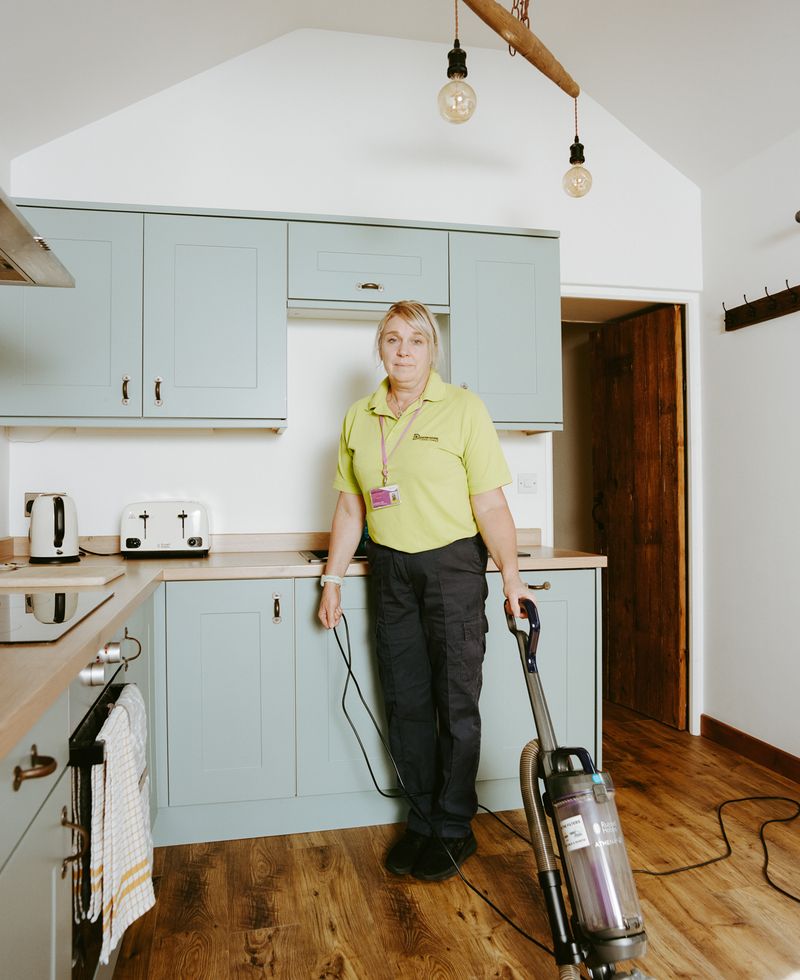 © Kathryn Wood - Deborah Skidmore, care worker.