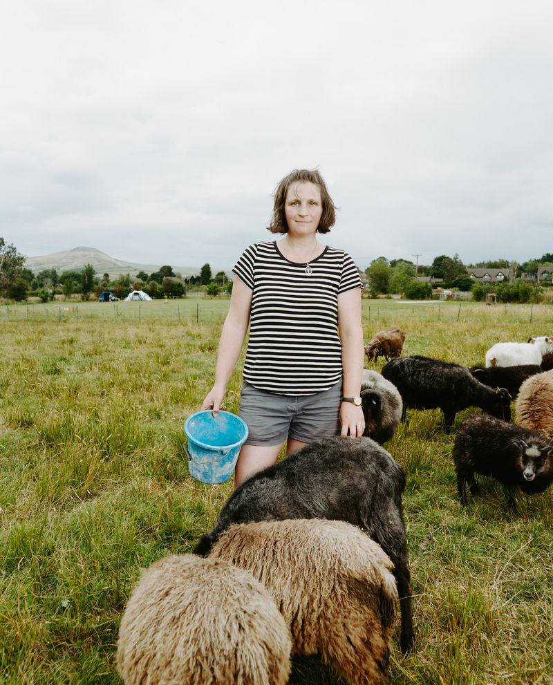 © Kathryn Wood - Katie Rockliff, farmer.