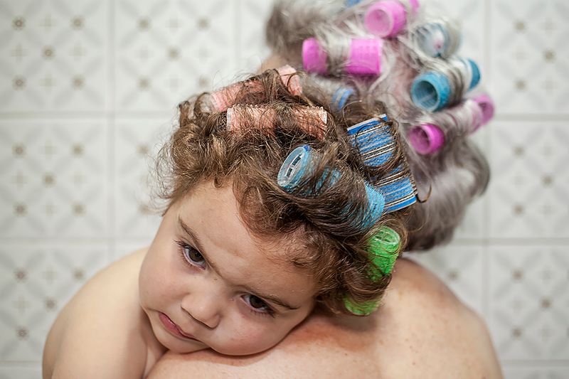 © Séverine Sajous - Fusion of zelie and maria being only one