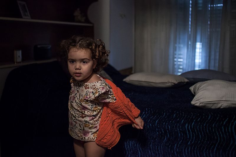 © Séverine Sajous - Zelie, in the intimacy of Maria bedroom.