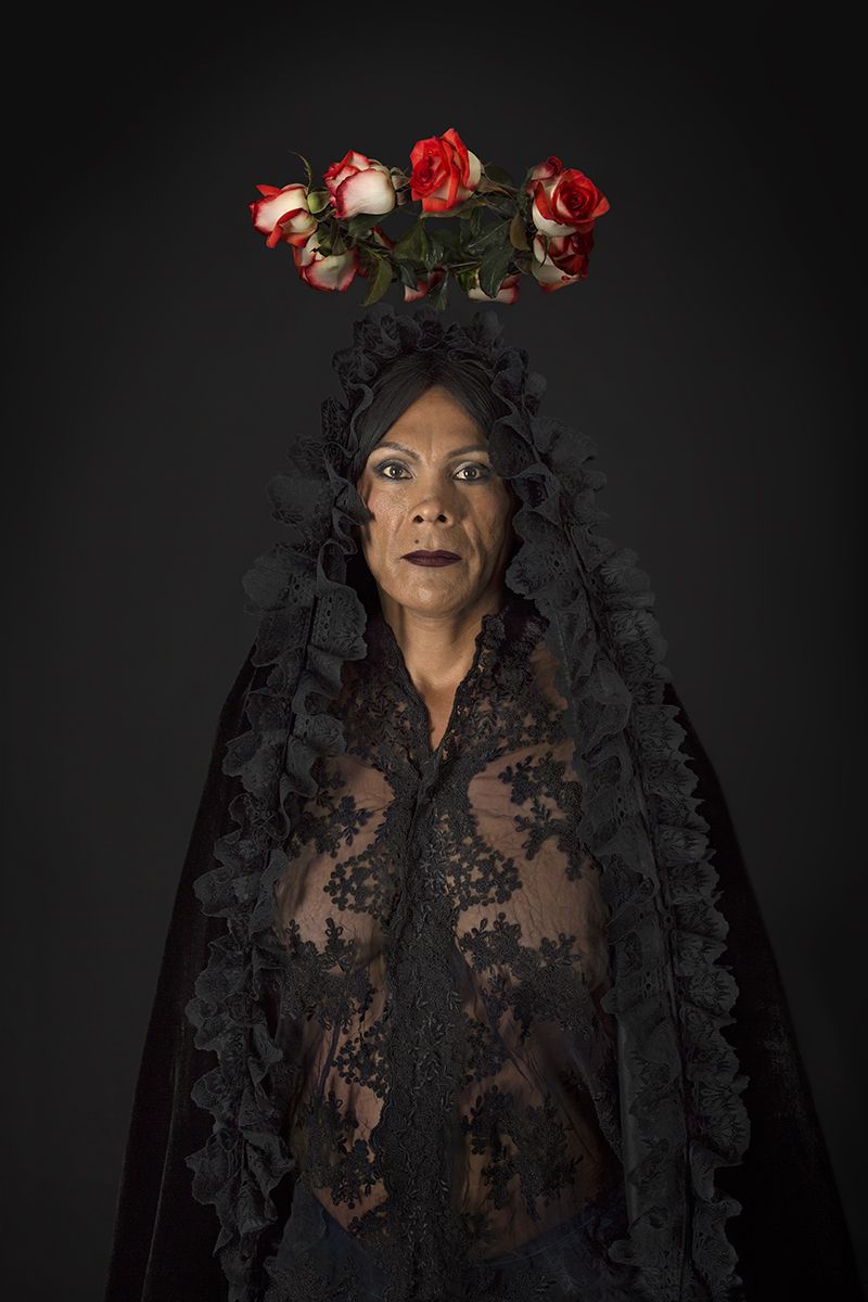 © Juan Jose Barboza-Gubo and Andrew Mroczek - Nazia, from the series Virgenes de la Puerta, 201528”x42” edition of 620”x30” edition of 8
