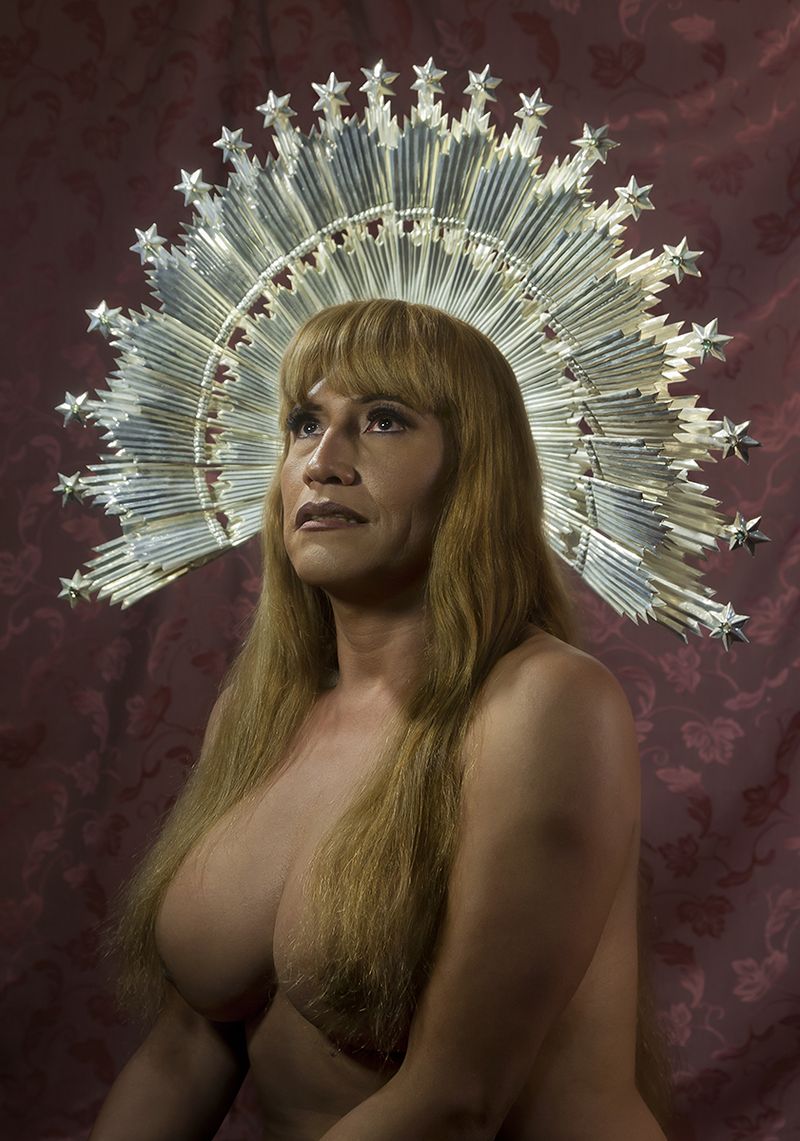 © Juan Jose Barboza-Gubo and Andrew Mroczek - Maricielo (special edition), from the series Virgenes de la Puerta, 201414”x20” edition of 10