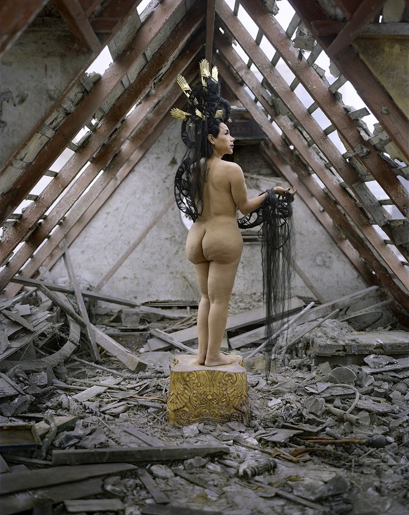 © Juan Jose Barboza-Gubo and Andrew Mroczek - Image from the Virgenes de la puerta photography project