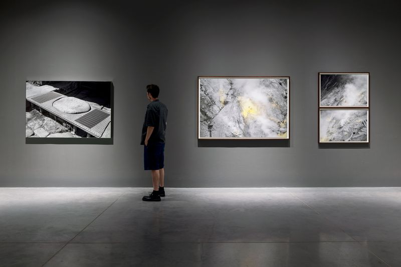 View from "A Site for Sore Eyes" (2026), documented by Elad Sarig