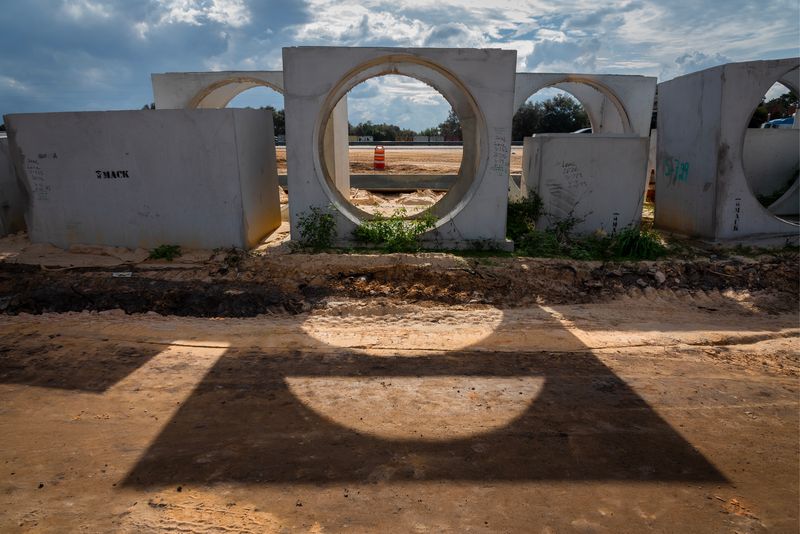 © Steven Benson - Image from the Infrastructure: Highway Deconstruction photography project