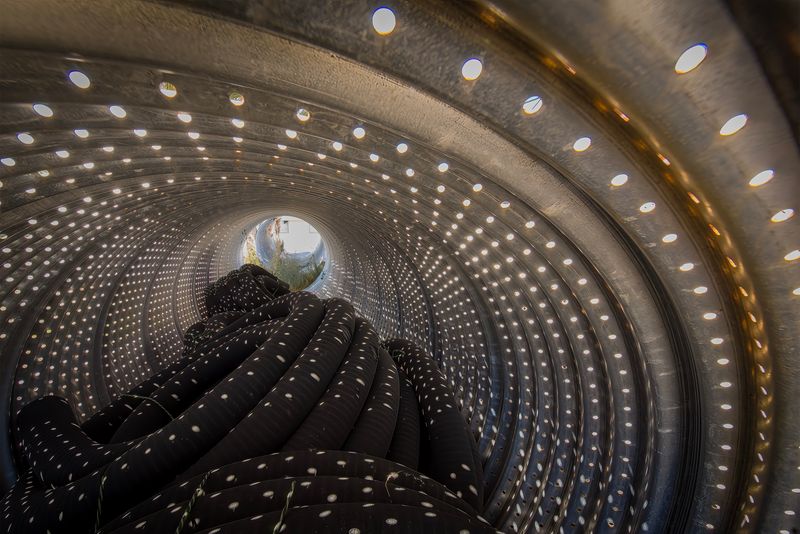 © Steven Benson - Image from the Infrastructure: Highway Deconstruction photography project