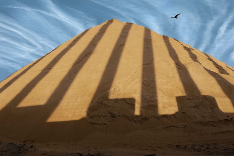 © Steven Benson - Image from the Infrastructure: Highway Deconstruction photography project