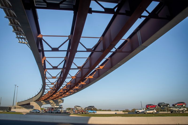 © Steven Benson - Image from the Infrastructure: Highway Deconstruction photography project