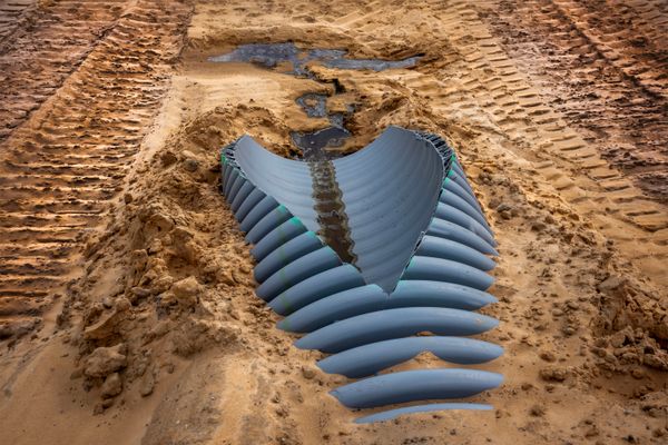 © Steven Benson - Image from the Infrastructure: Highway Deconstruction photography project