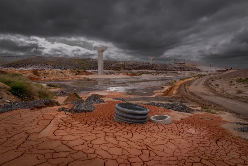 © Steven Benson - Image from the Infrastructure: Highway Deconstructed photography project