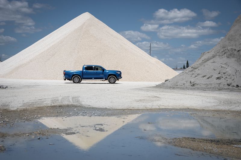© Steven Benson - While I was composing this image the blue truck suddenly appeared.