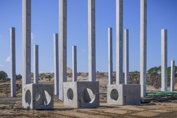 © Steven Benson - One of the first images made for this series in 2016. Feels like contemporary site specific sculpture.